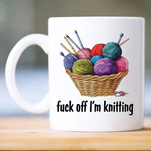 F**K off I'm knitting Mug